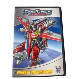 Transformers Armada Power of the Mini-Cons DVD 2003 Rhino Home Video Starscream